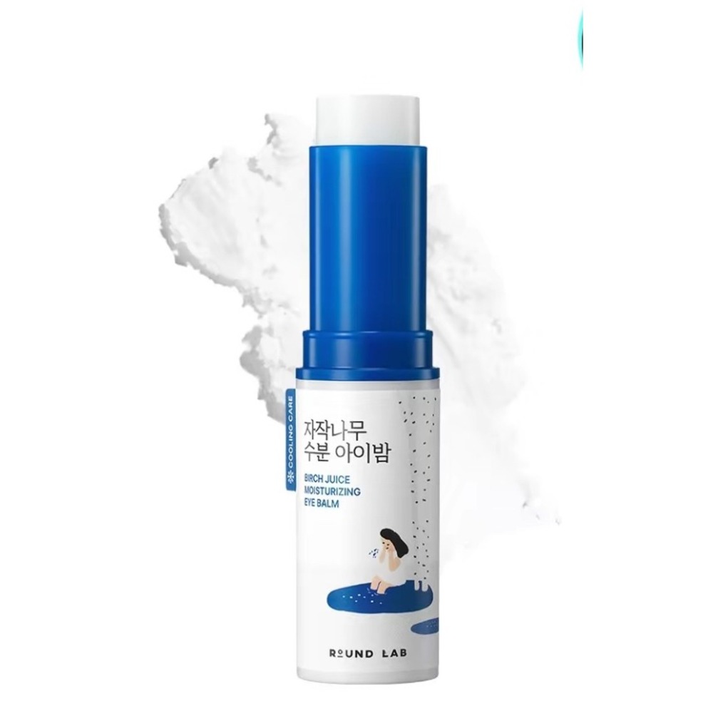 Round Lab Birch Juice Moisturizing Eye Balm Cooling Care Stick 9g K-Beauty